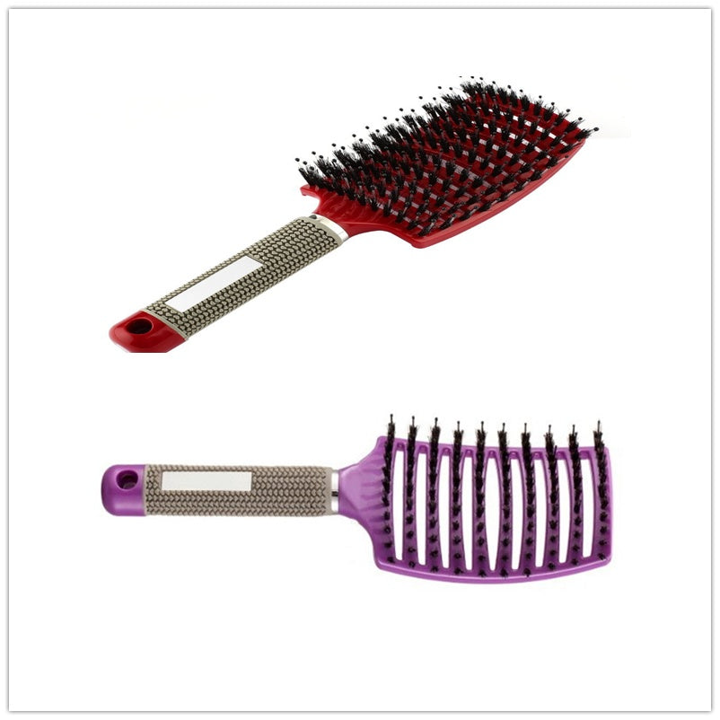 Hairbrush Anti Kit Brushy Women Detangler Hair Brush Bristle Nylon Scalp Massage Teaser Hair Brush Comb Hairbrush Anti Kit Brushy Women Detangler Hair Brush Bristle Nylon Scalp Massage Teaser Hair Brush Comb